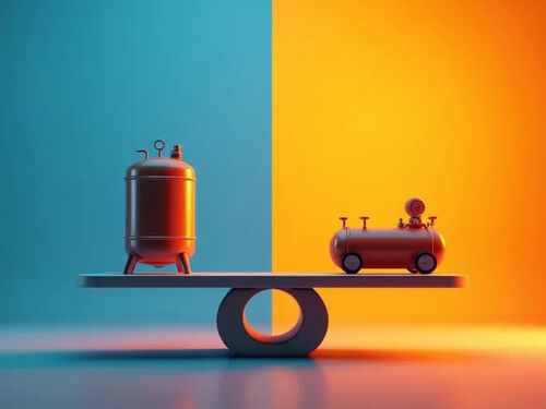 Blog công ty mới nhất về Chọn Máy Nén Khí Công Nghiệp: Kiểu Dọc so với Kiểu Ngang