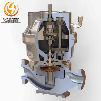 Giá tốt. LMV311 Máy bơm ly tâm API tốc độ cao Máy bơm tích hợp dọc trực tuyến