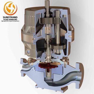 Giá tốt. Máy bơm API một giai đoạn tích hợp LMV341 Bơm ly tâm tốc độ cao dọc trực tuyến