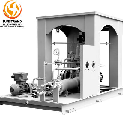 Giá tốt. Lmv341 Máy bơm ly trung lập dọc tốc độ cao API 610 Oh6 Máy bơm chuyển động tích hợp trực tuyến