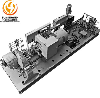 Giá tốt. Máy nén khí quá trình đa giai đoạn tích hợp LF 2X80 Máy nén đặt trên cơ sở trực tuyến