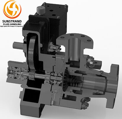 Giá tốt. Máy bơm công nghiệp Sunflo ngang Máy bơm tốc độ cao SFH-W5 hộp số một giai đoạn trực tuyến