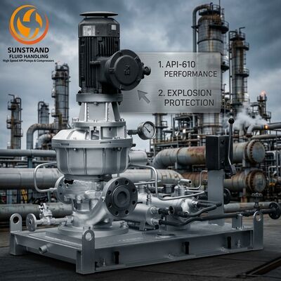 Giá tốt. Xử lý hydrocarbon hạng nặng Máy bơm ly tâm tốc độ cao Sundyne LMV 322 thay thế trực tuyến